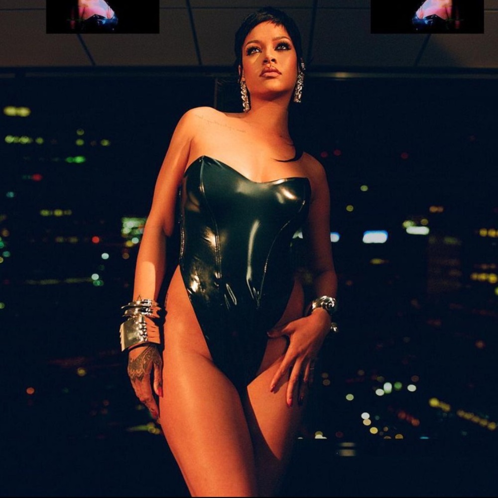 Latex bodysuit as seen on Rihanna